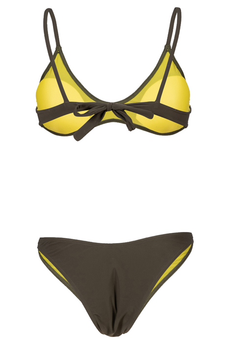 WOMEN'S ARENA SOLID BIKINI TRIANGLE DARK OLIVE 5