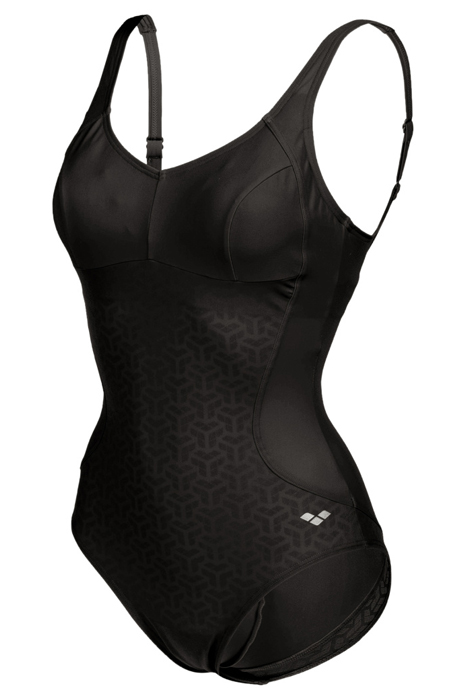 WOMEN'S BODYLIFT SWIMSUIT MANUELA U BACK BLACK 6