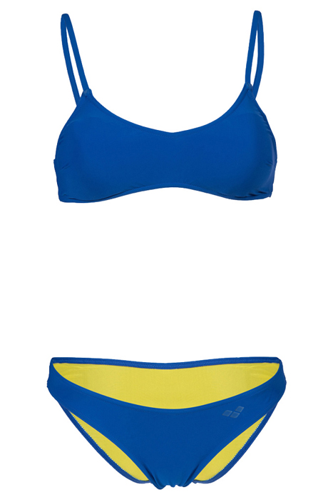 WOMEN'S ARENA SOLID BIKINI BANDEAU ROYAL 4