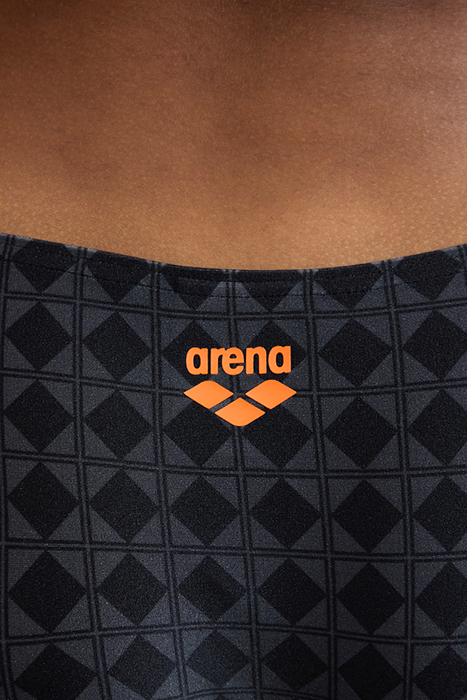 WOMEN'S ARENA 50TH BIKINI BANDEAU BLACK MULTI-GOLD 9