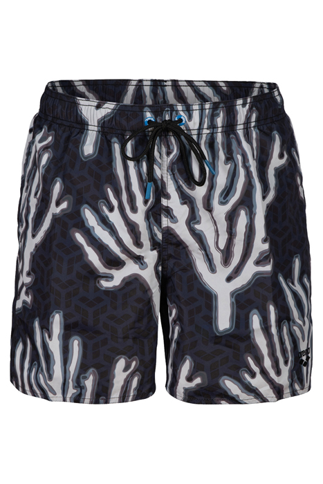 MEN'S BEACH BOXER PLACED DEEP SEA -ASPHALT 4