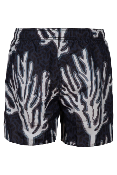 MEN'S BEACH BOXER PLACED DEEP SEA -ASPHALT 5