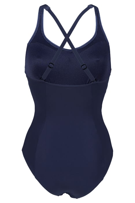 W ISABEL LIGHT CROSS BACK ONE PIECE R NAVY-BRIGHT BLUE 2