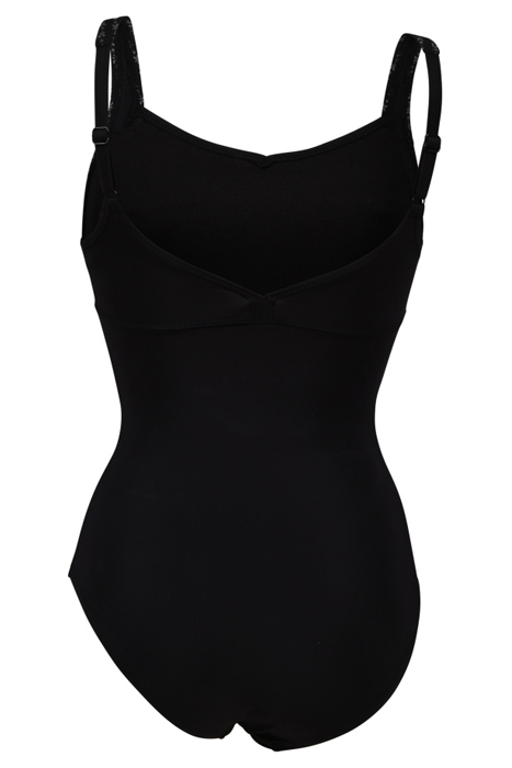 WOMEN'S BODYLIFT LAURA SWIMSUIT WING BAC BLACK-SILVER MULTI 5