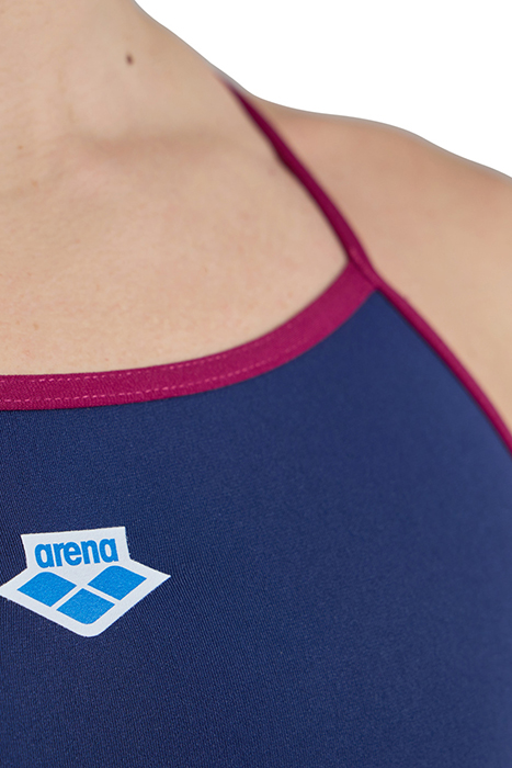 WOMEN'S ARENA ICONS SWIMSUIT SUPER FLY B NAVY-BLUE COSMO-WHI 9