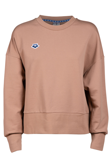WOMEN'S OVERSIZED CREW NECK CARAMELO 4