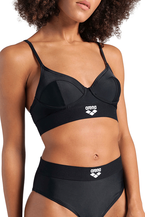 WOMEN'S ARENA BICOLORE ELASTIC BRASSIERE BLACK 4
