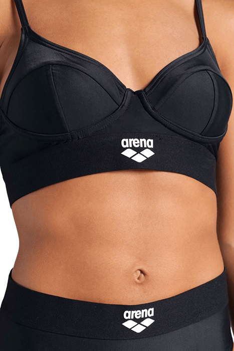 WOMEN'S ARENA BICOLORE ELASTIC BRASSIERE BLACK 6