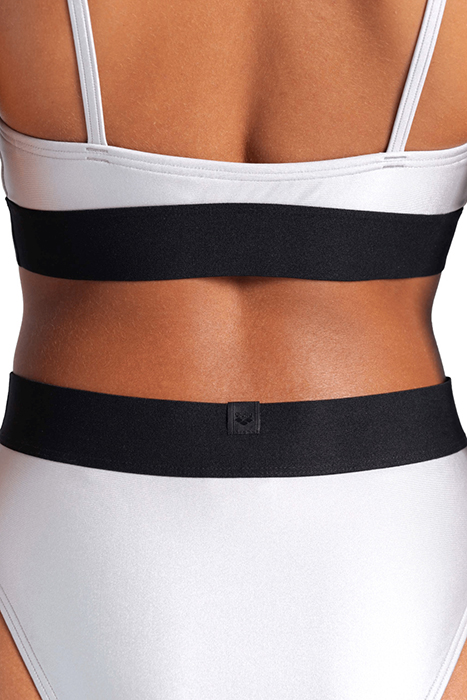 WOMEN'S ARENA BICOLORE ELASTIC BRASSIERE SILVER 7