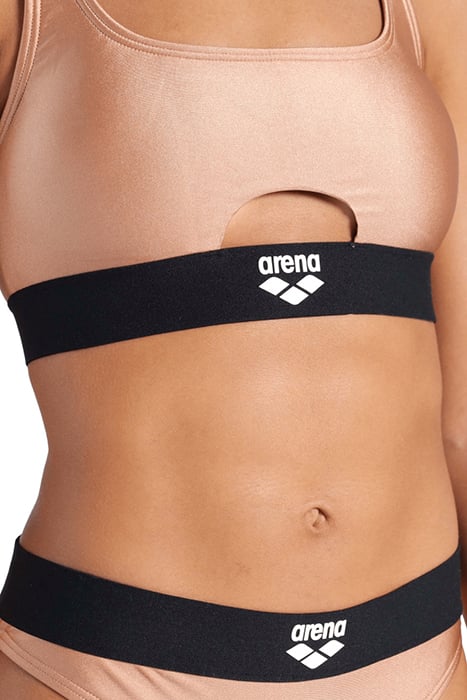 WOMEN'S ARENA BICOLORE ELASTIC BRALETTE CREAM 10