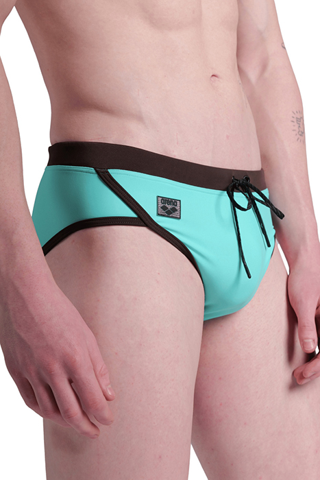MEN'S ARENA CLASSIC SWIM BRIEF WATER-SEPIA 5