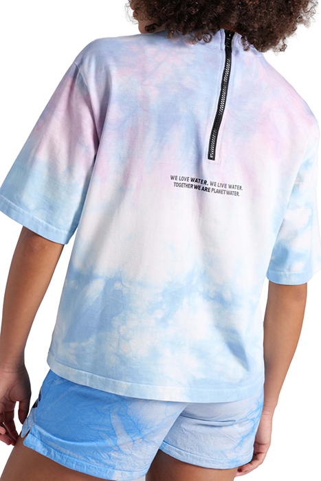 WOMEN'S SHIRT MPH CYAN MULTI TIE&DYE 9