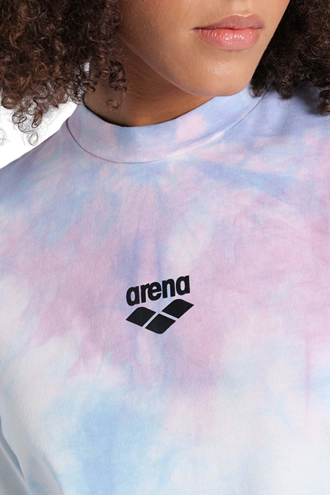 WOMEN'S SHIRT MPH CYAN MULTI TIE&DYE 10