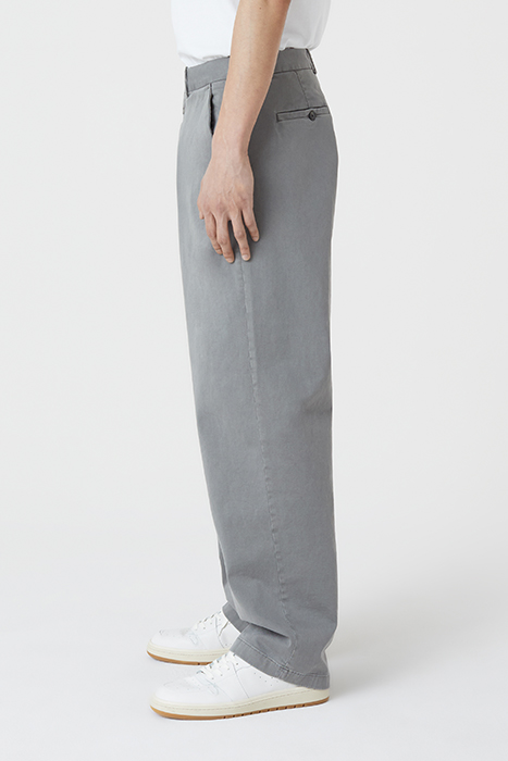 LIVINGTON WIDE PANTS ROCK GREY 5