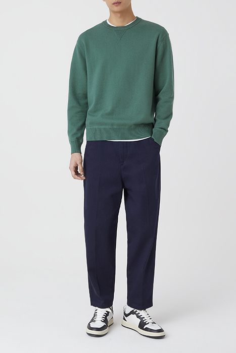 CREWNECK JUMPER DARK JADE 3