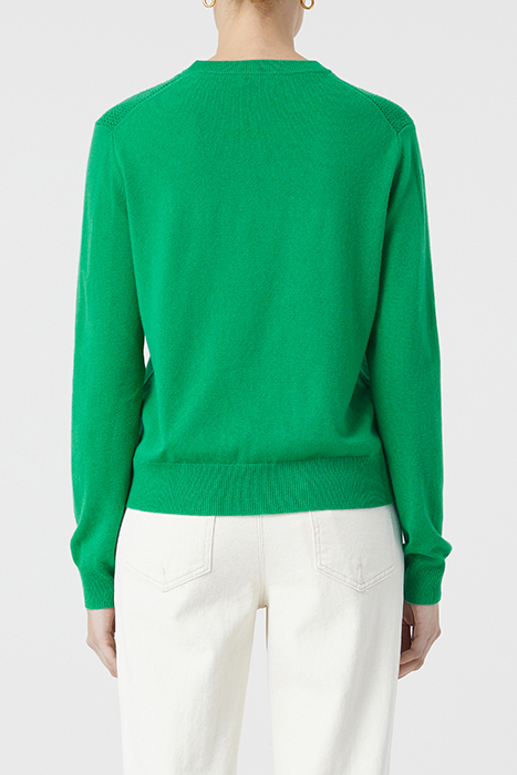 CREW NECK LONG SLEEVE GREEN PATINA 2