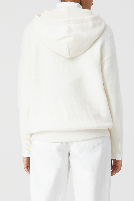 HOODY LONG SLEEVE IVORY 2