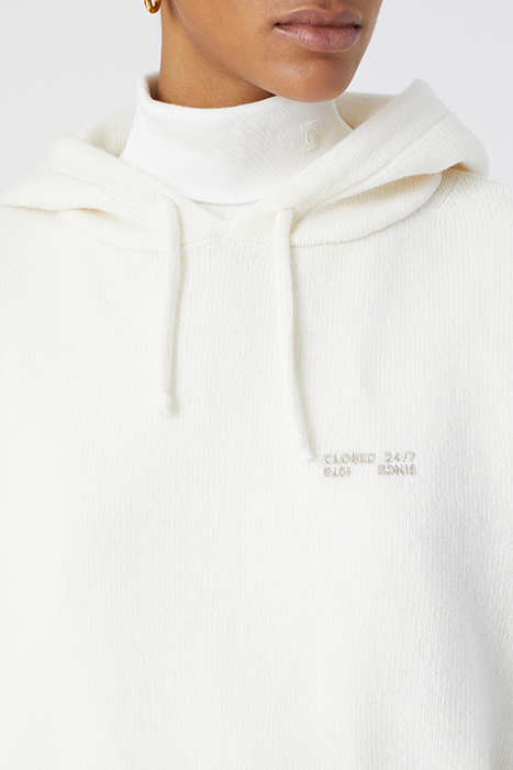 HOODY LONG SLEEVE IVORY 5