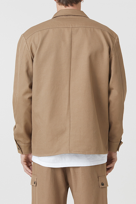 RELAXED SHIRT BROWN SUGAR 2