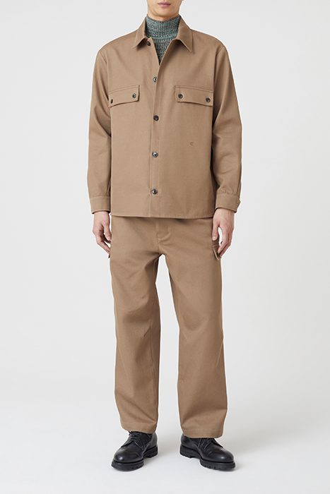 RELAXED SHIRT BROWN SUGAR 3