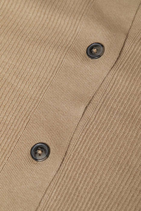 CREW NECK CARDIGAN BROWN SUGAR 7