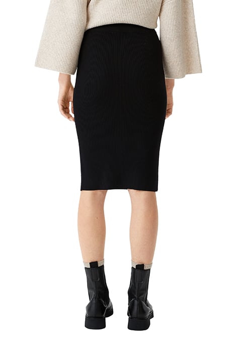 COMMA SKIRT-SHORT BLACK 2