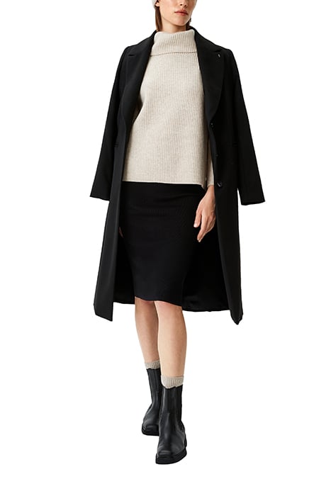 COMMA SKIRT-SHORT BLACK 3