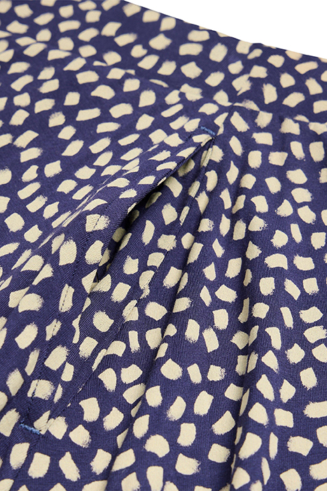 JADA ECO VERO MAXI SKIRT BLUE PRINTED 4