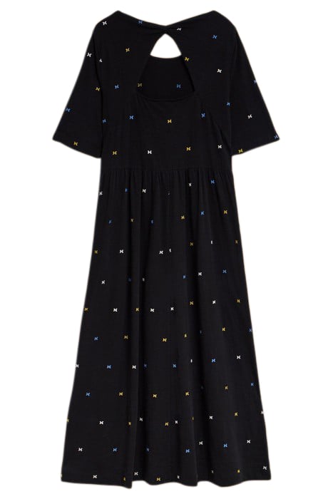 ADDISON EMBROIDERED DRE BLACK 3