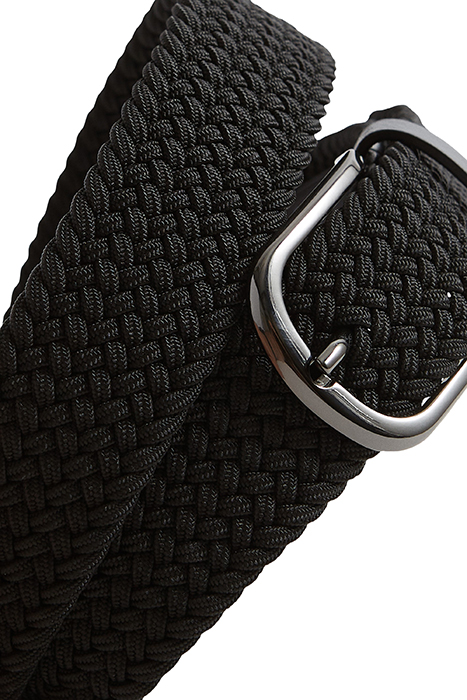ELMONT-WOVEN BELT BLACK 7