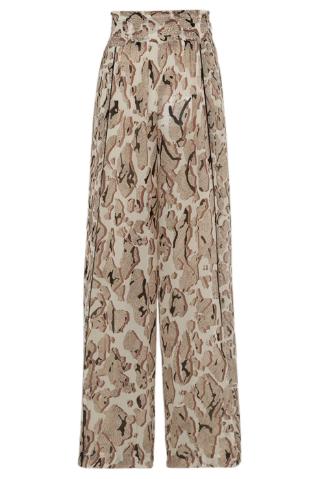 DENNY-PRINT WIDE-LEG & FLARED PANTS PRINT 4