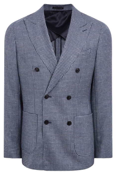 MONUMENT-DB DOUBLE BREASTED COAT BLUE 4