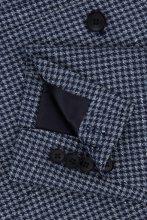 MONUMENT-DB DOUBLE BREASTED COAT BLUE 7