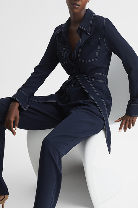 LARA-PREMIUM FITTED JUMPS NAVY 6