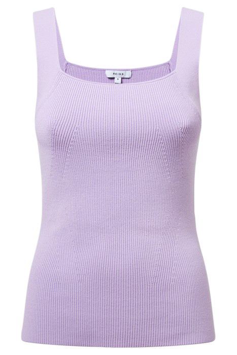 TAMARA-SQUARE NECK VEST LILAC 4