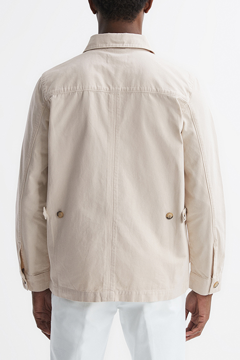 NORMANBY-LS BUTTON THROUG ECRU 2