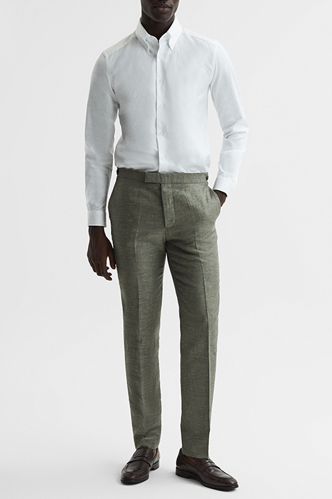 RIVA-LINEN CHINO SAGE 3