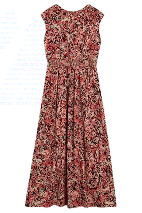 DARCIE JERSEY MAXI DRE BLACK PRINTED 2