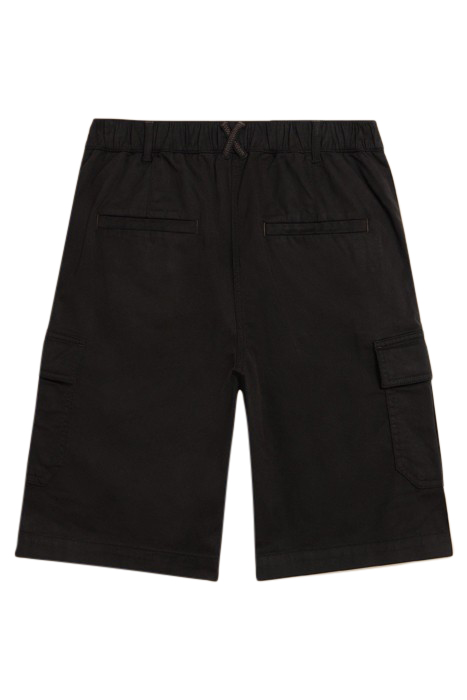 EVERLEIGH CARGO SHORTS PURE BLACK 2