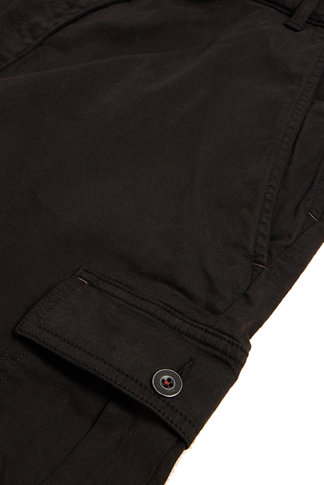 EVERLEIGH CARGO SHORTS PURE BLACK 3