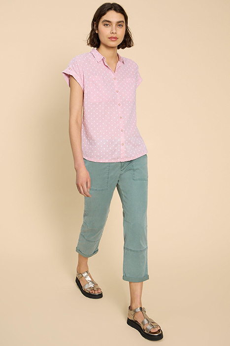 BLAIRE TROUSER MID TEAL 3