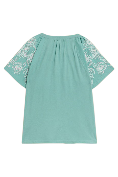 DAISY RAGLAN SHIRT MID TEAL 3