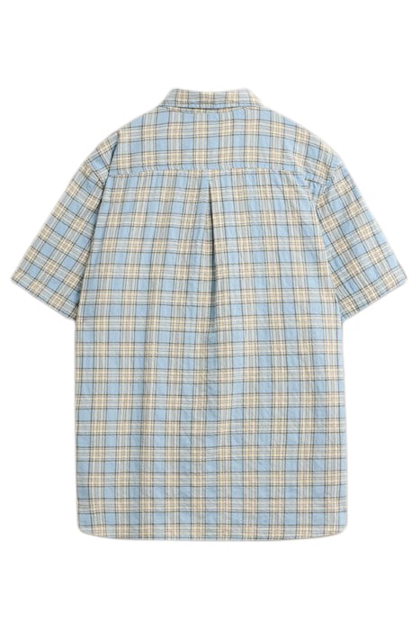 MADRAS CHECK SHIRT BLUE 2