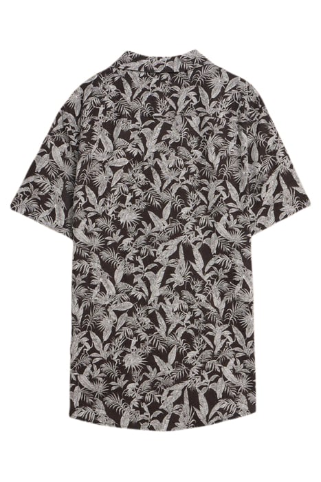 MONKEY PRINTED SHIRT BLACK PRINTED 2