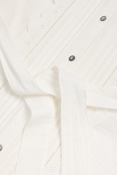 DAISY BRODERIE SHIRT DRE BRILLIANT WHITE 4