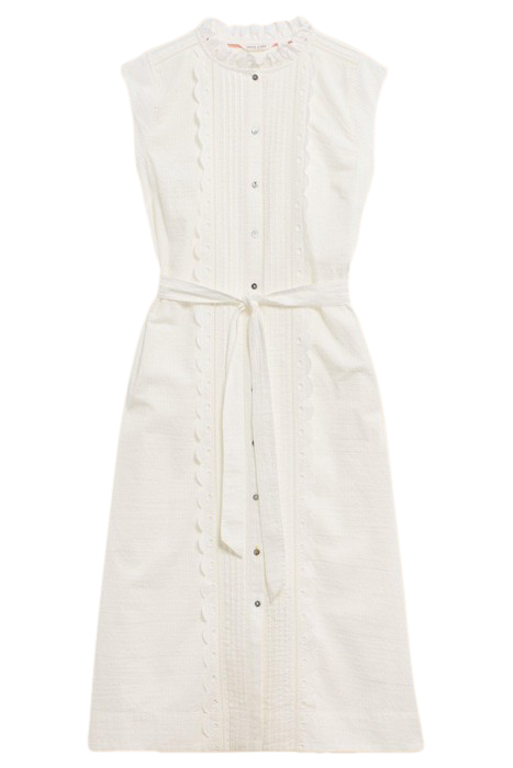 DAISY BRODERIE SHIRT DRE BRILLIANT WHITE 1