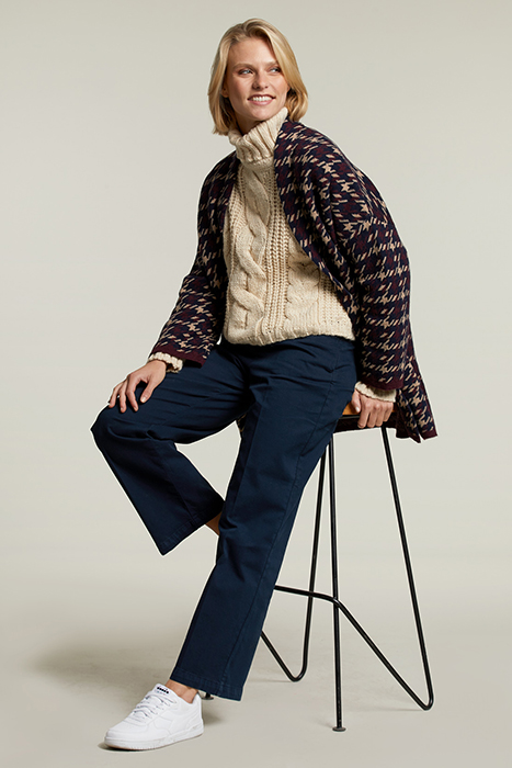 MULTI PIED DE POULE CARDIGAN 3