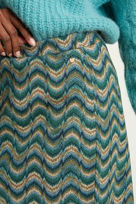 MULTI JACQUARD MIDI SKIRT 4