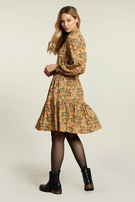 MULTI FANTASY DRAWSTRING DRESS 2