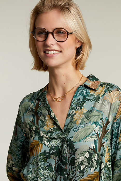 MULTI FANTASY DRESS WITH BUTTONS 5